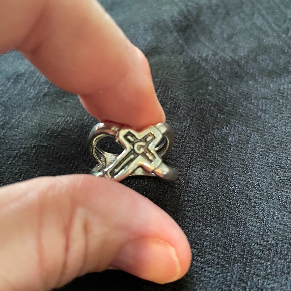 Grace & Heart "True Cross" Ring - Picture 2 of 4